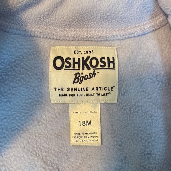 Fleece zip up jacket - Picture 3 of 3